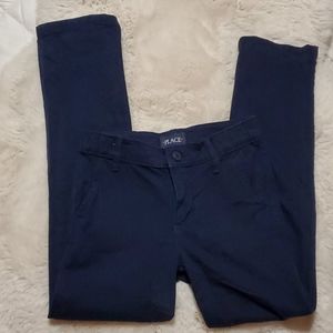 Girl's Uniform Bootcut Pants